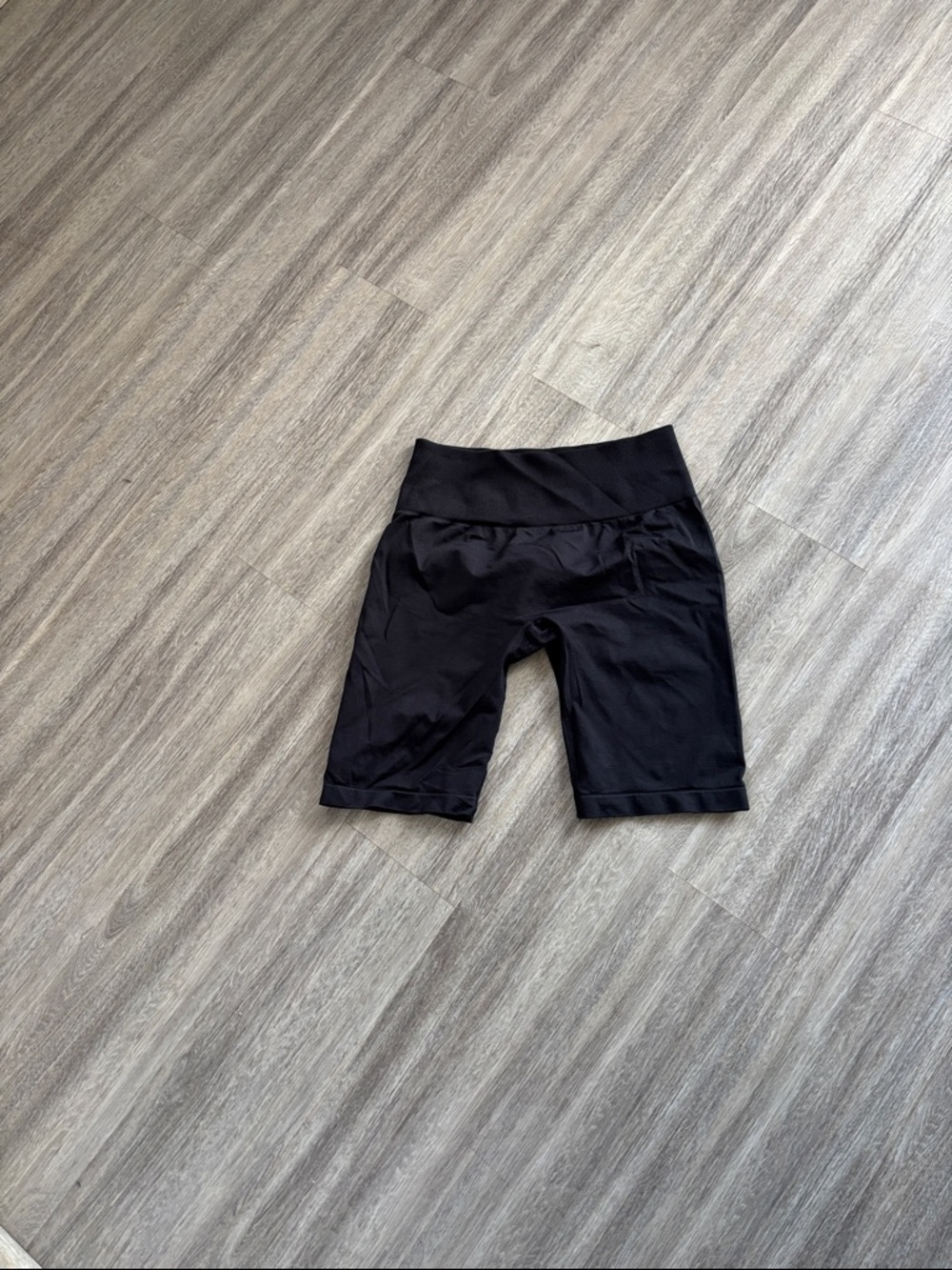 Girls' Black Active Bike Shorts